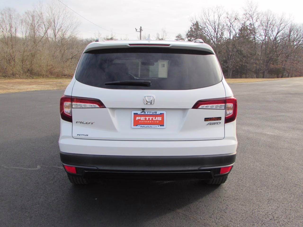 2022 Platinum White Pearl Honda Pilot TrailSport AWD SUV