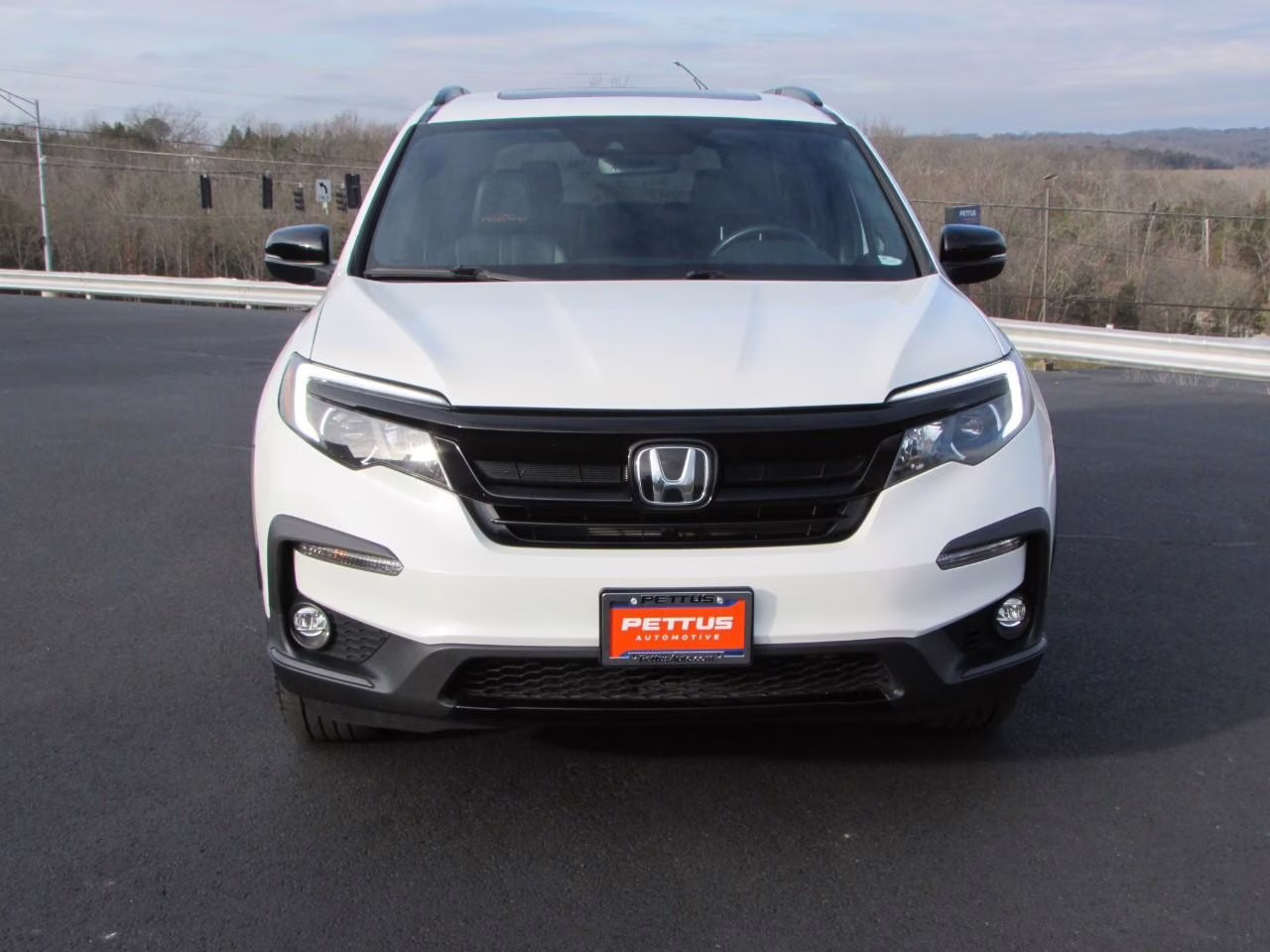 2022 Platinum White Pearl Honda Pilot TrailSport AWD SUV