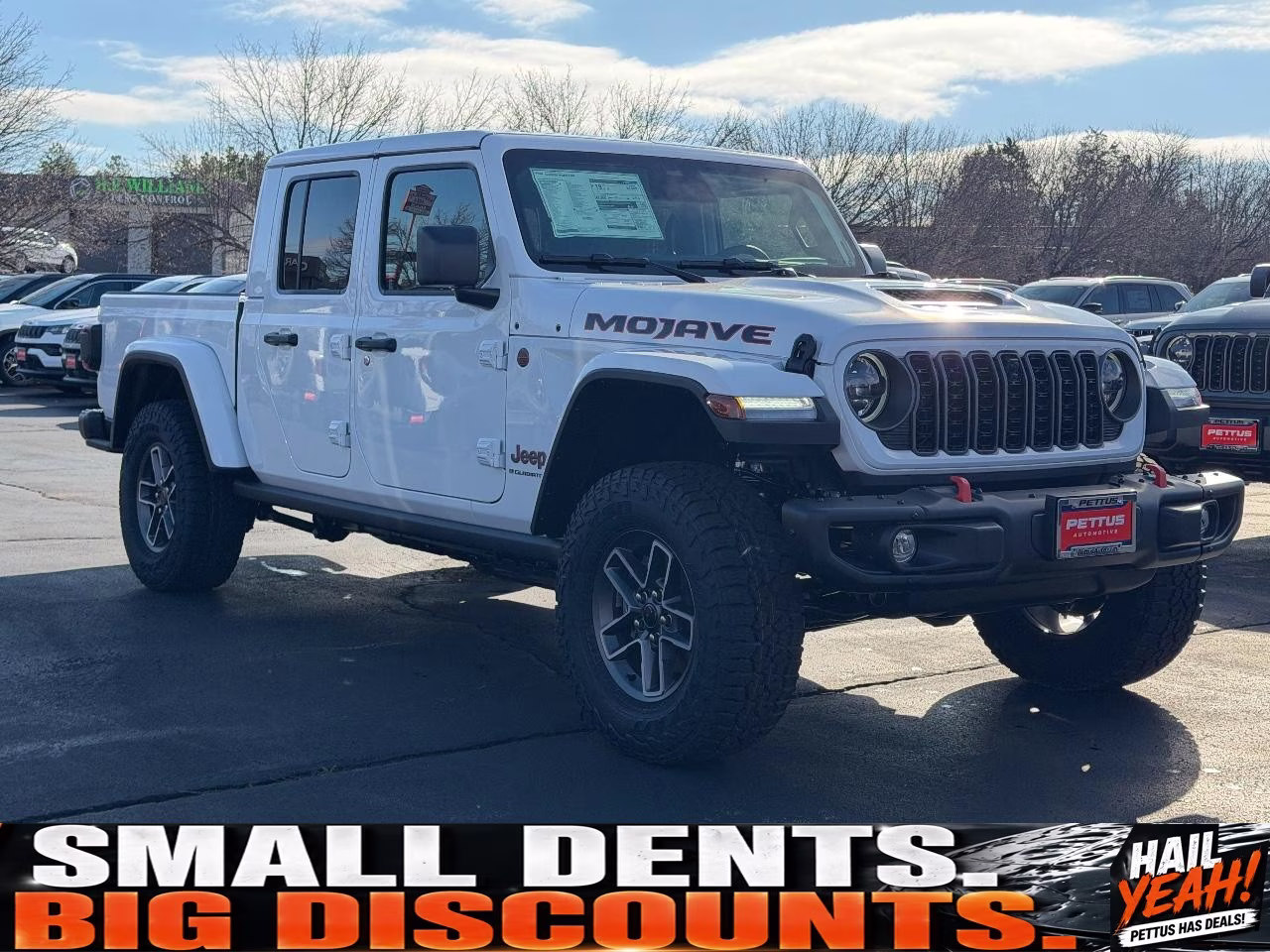 2026 Bright White Clearcoat Jeep Gladiator Mojave 4X4 Truck