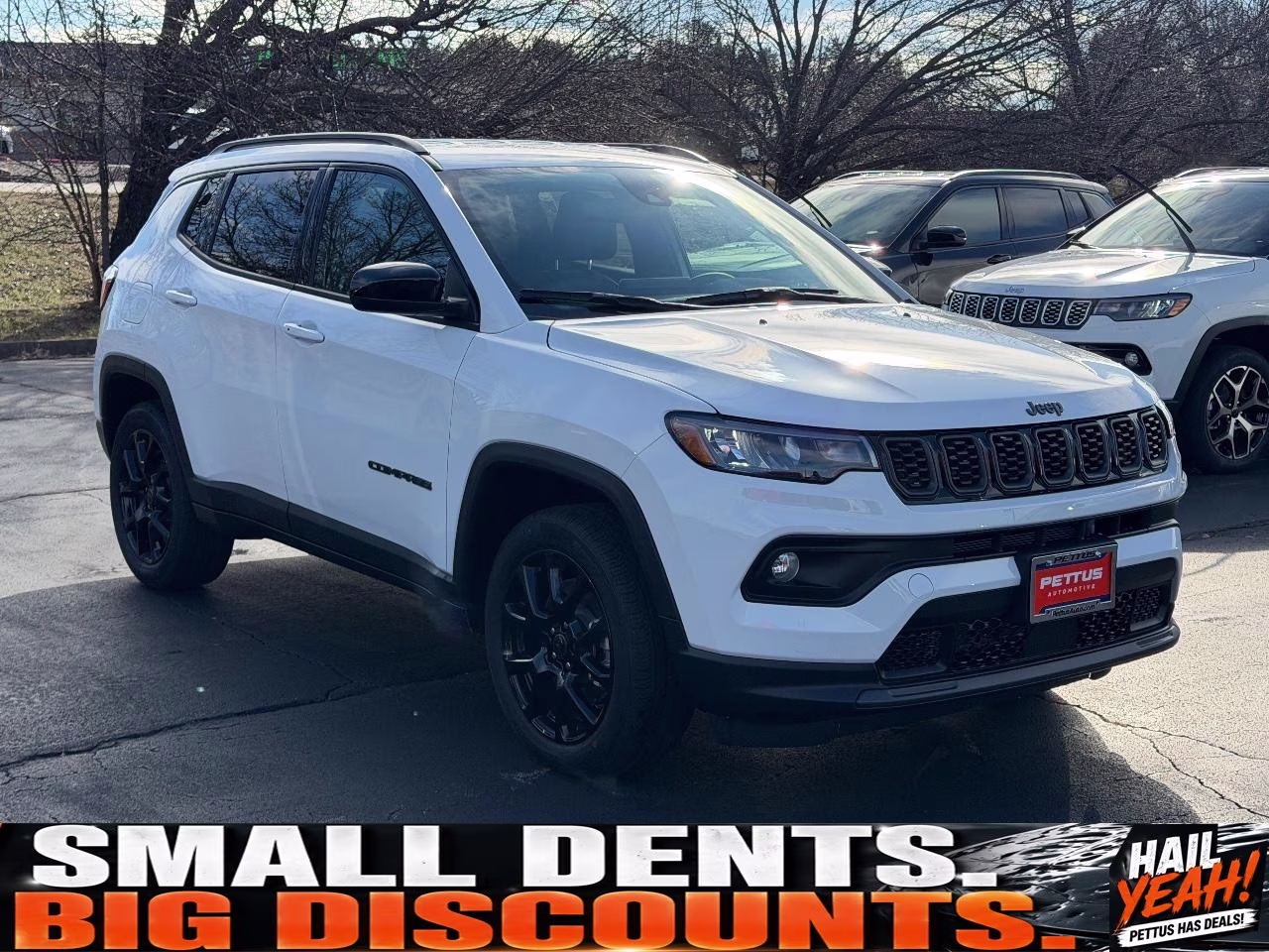 2026 Bright White Clearcoat Jeep Compass Latitude 4X4 SUV