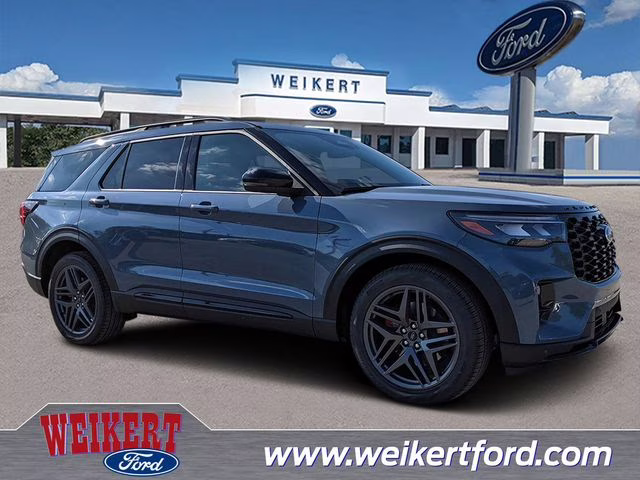 2026 Vapor Blue Metallic Ford Explorer ST 4X4 SUV