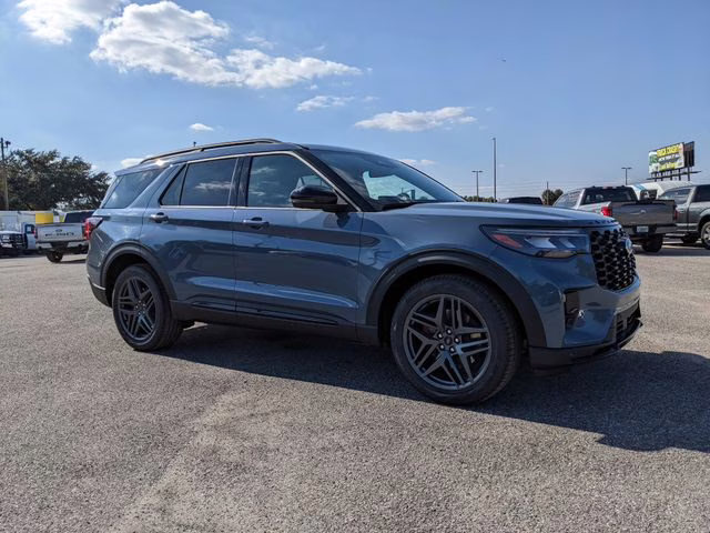 2026 Vapor Blue Metallic Ford Explorer ST 4X4 SUV