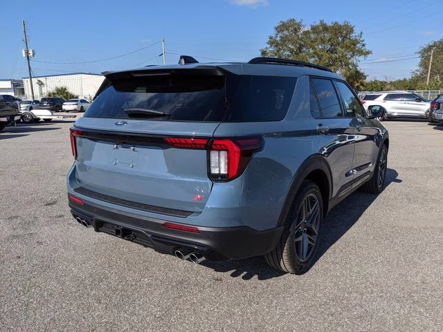 2026 Vapor Blue Metallic Ford Explorer ST 4X4 SUV