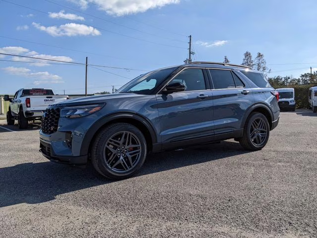 2026 Vapor Blue Metallic Ford Explorer ST 4X4 SUV