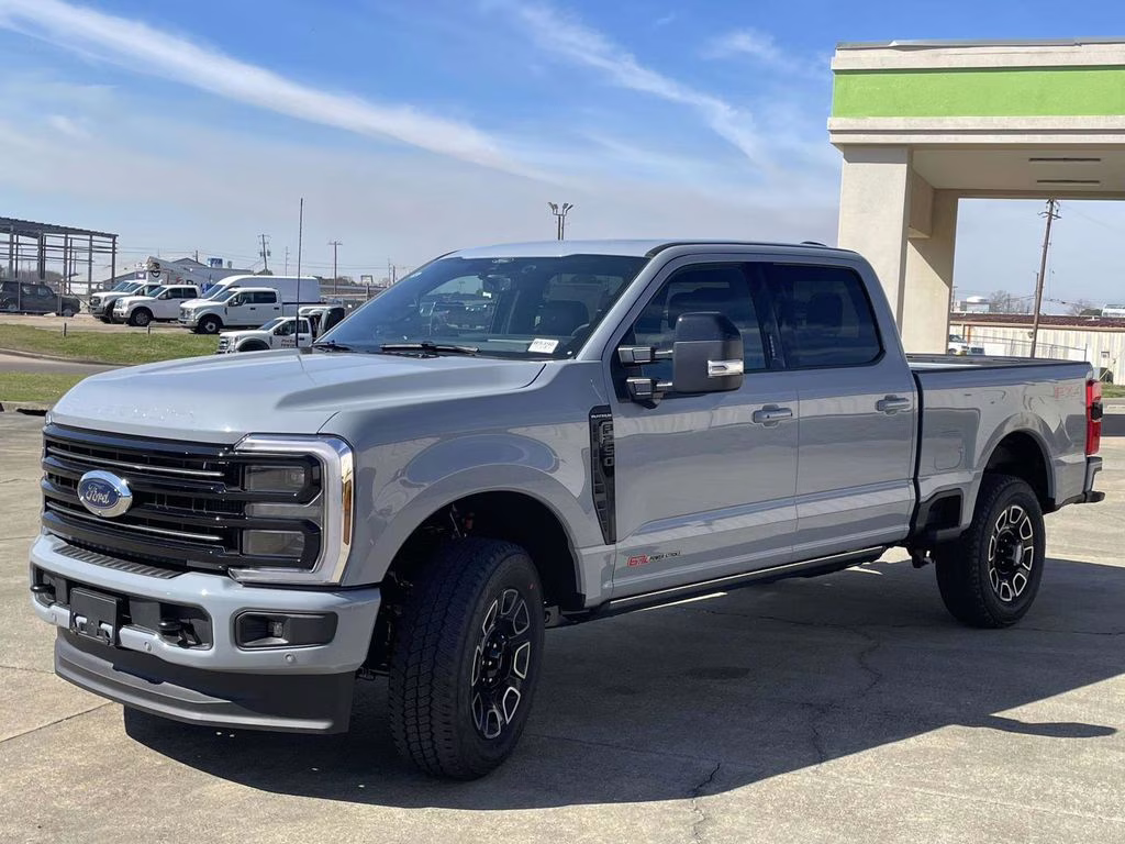 2026 Glacier Gray Metallic Tri-Coat Ford Super Duty F-250 SRW Platinum 4X4 Truck