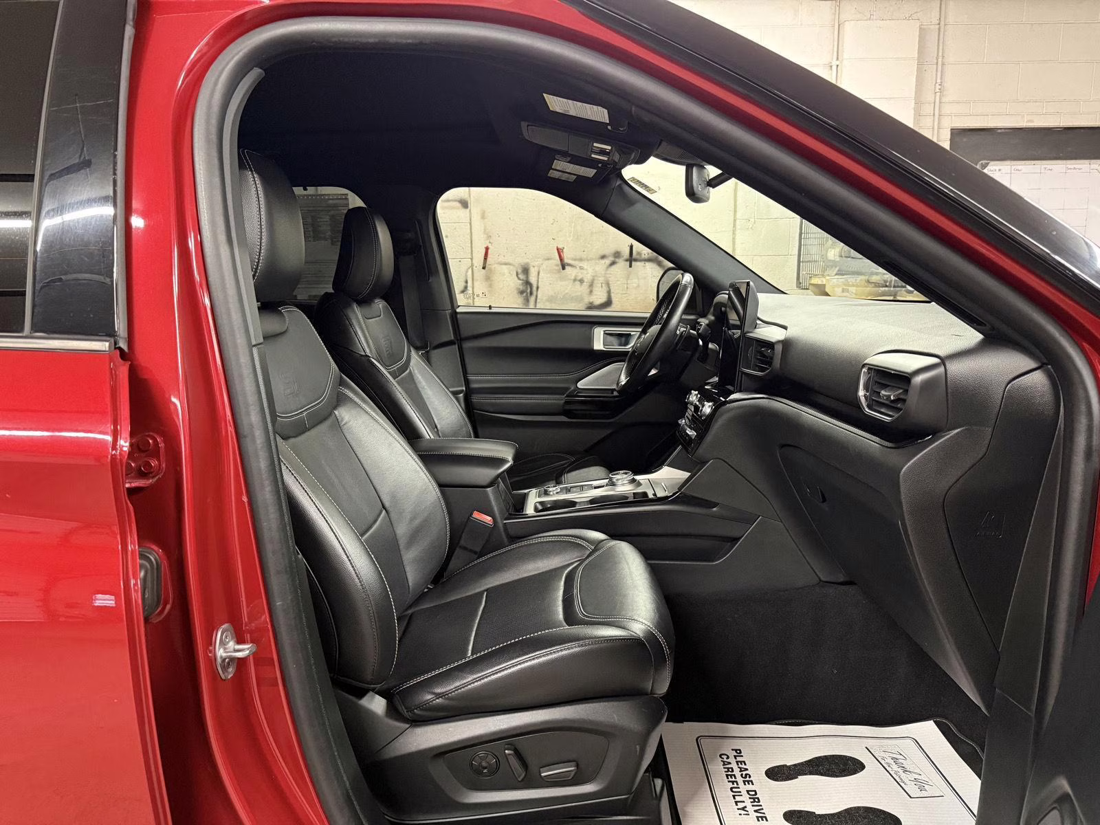 2021 Rapid Red Metallic Tinted Clearcoat Ford Explorer ST 4X4 SUV