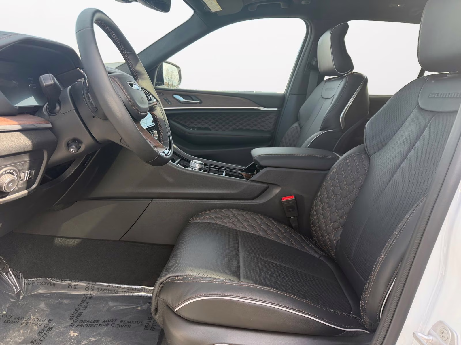 2025 Bright White Clearcoat Jeep Grand Cherokee Summit 4X4 SUV