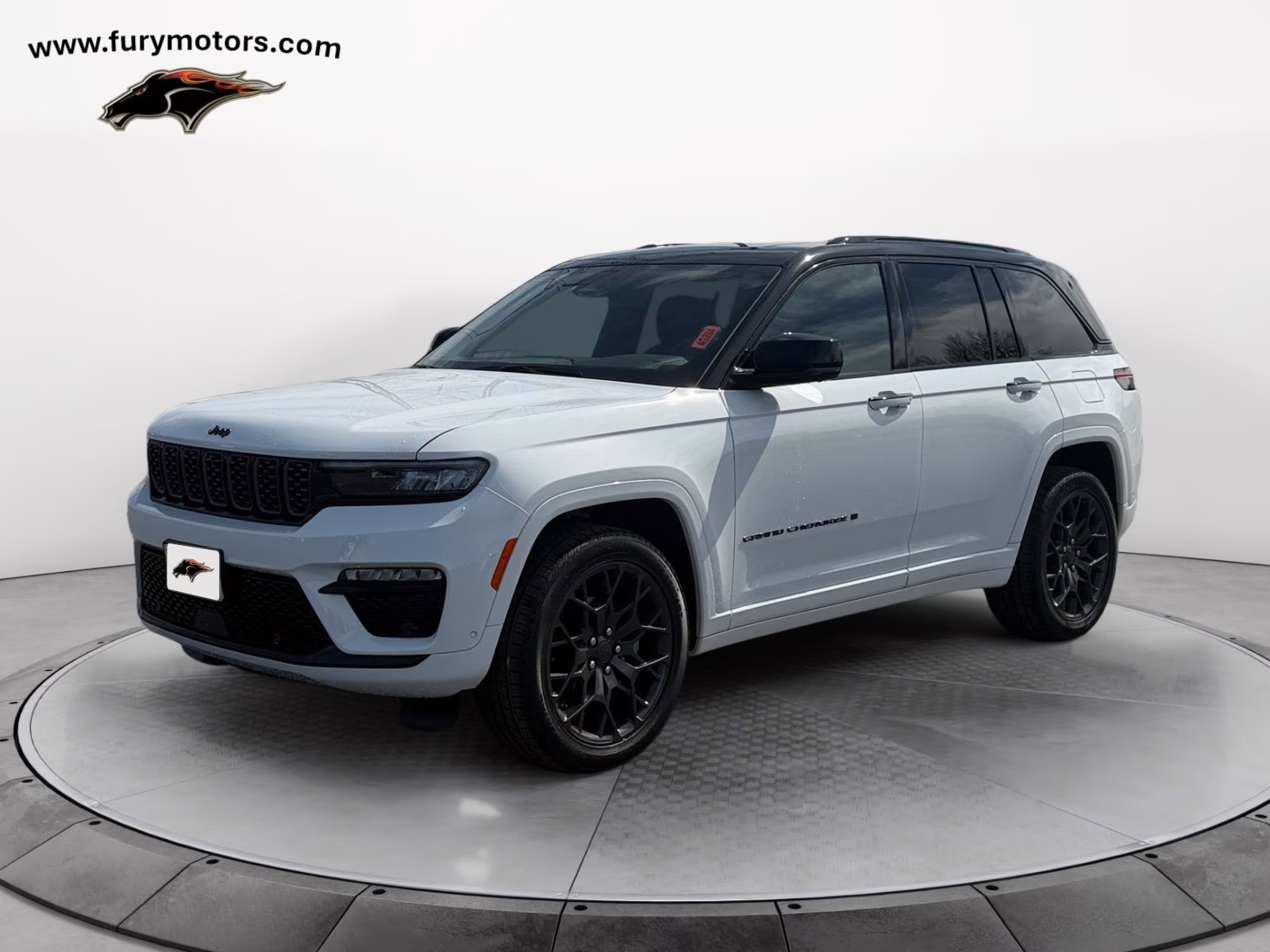 2025 Bright White Clearcoat Jeep Grand Cherokee Summit 4X4 SUV