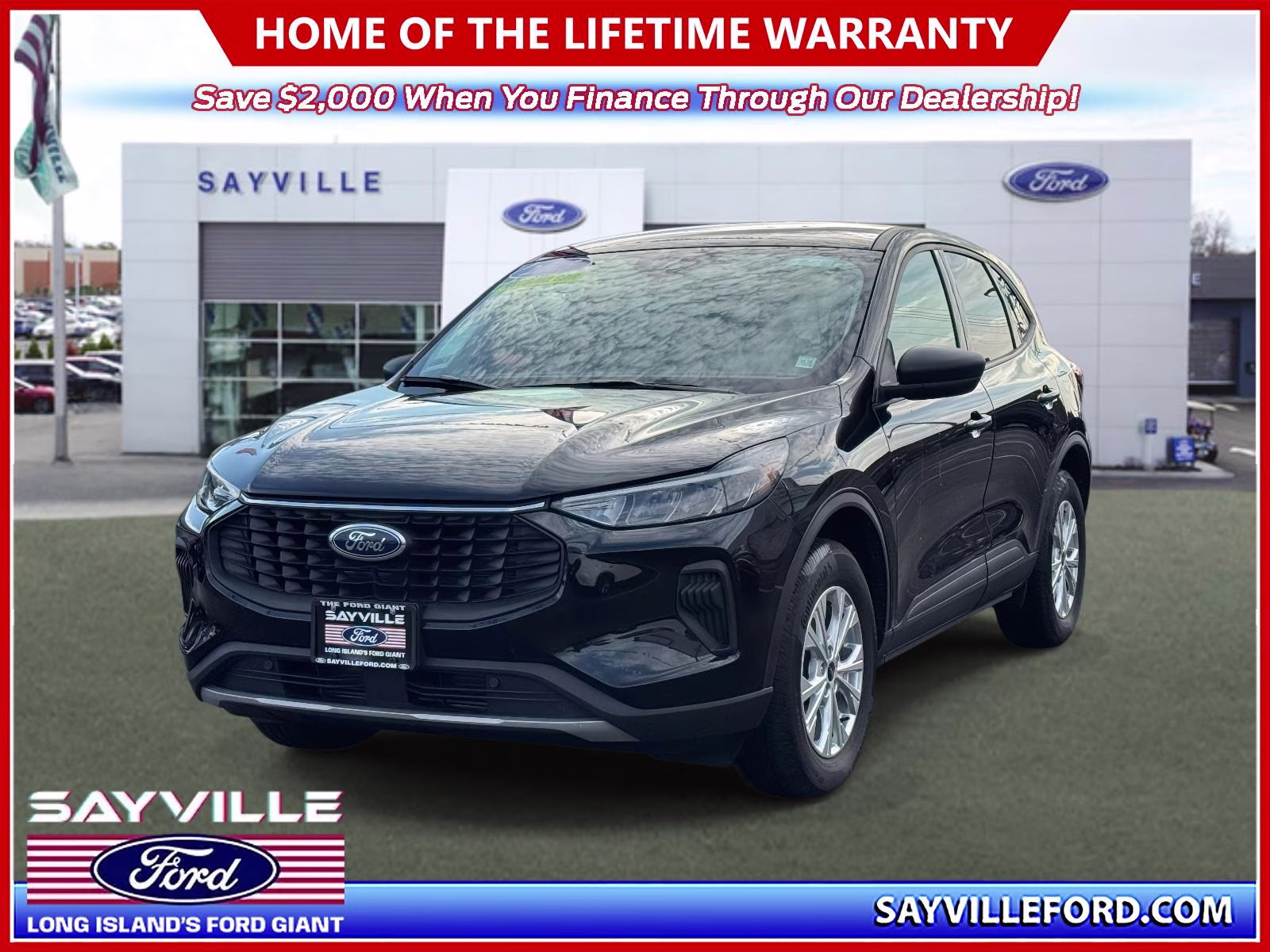 2025 Black Ford Escape Active AWD AWD SUV