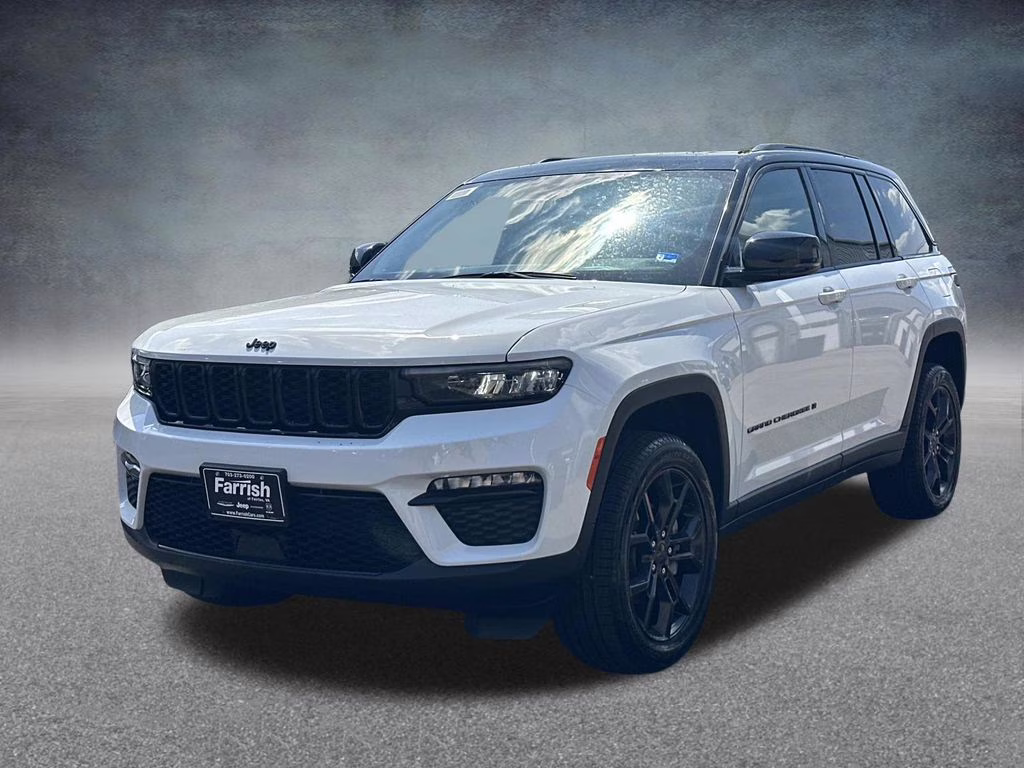 2025 Bright White Clearcoat Jeep Grand Cherokee Limited 4X4 SUV