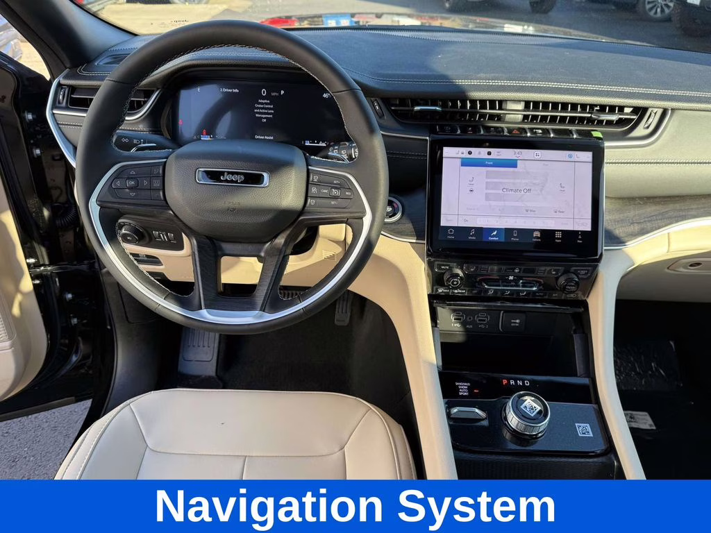 2025 Diamond Black Crystal Pearlcoat Jeep Grand Cherokee L Limited 4X4 SUV