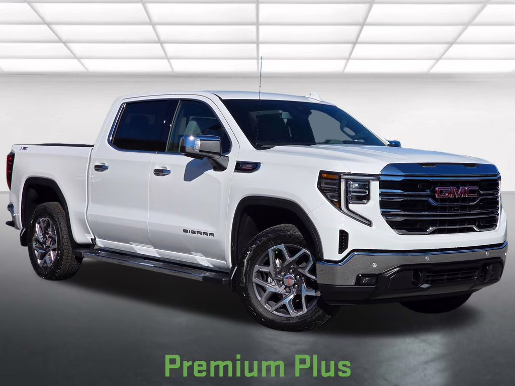 2026 Summit White GMC Sierra 1500 SLT 4X4 Truck