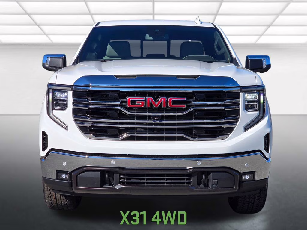 2026 Summit White GMC Sierra 1500 SLT 4X4 Truck