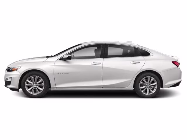 2022 Summit White Chevrolet Malibu LT (1LT) FWD Sedan
