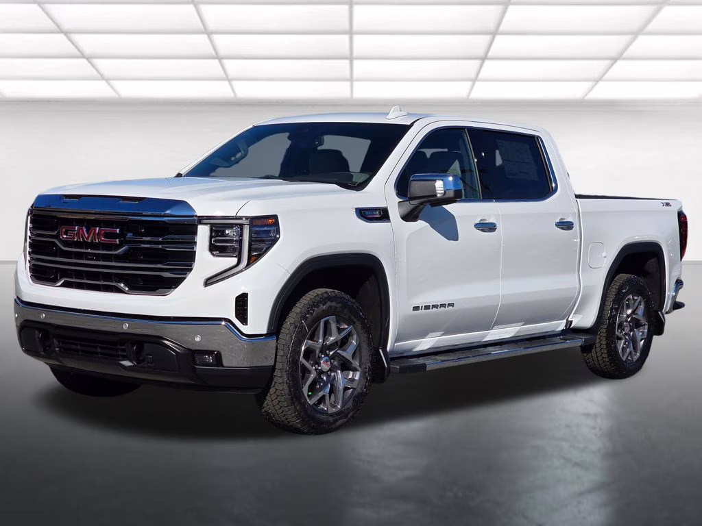 2026 Summit White GMC Sierra 1500 SLT 4X4 Truck