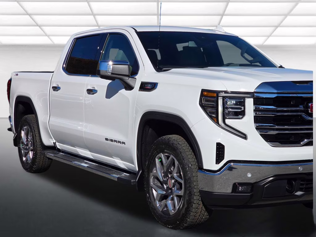 2026 Summit White GMC Sierra 1500 SLT 4X4 Truck