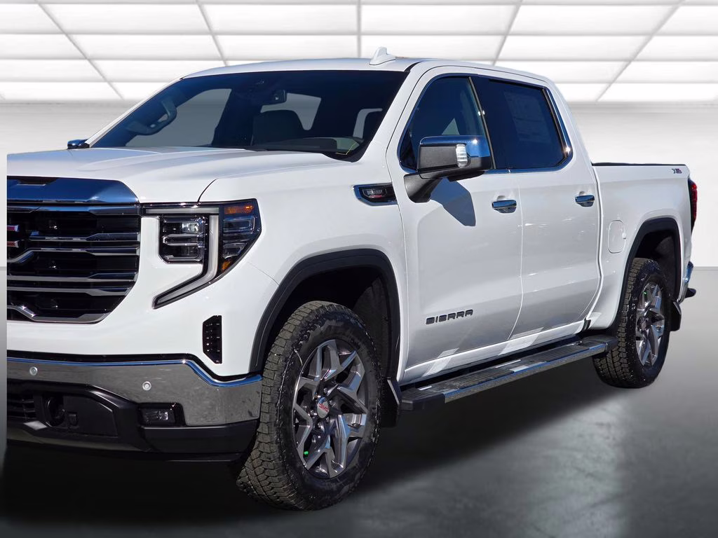 2026 Summit White GMC Sierra 1500 SLT 4X4 Truck