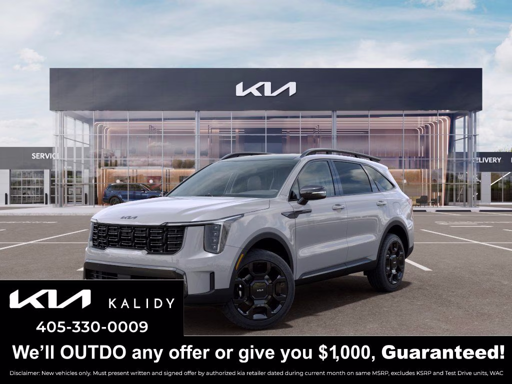 2026 Gray Kia Sorento X-Line EX AWD SUV