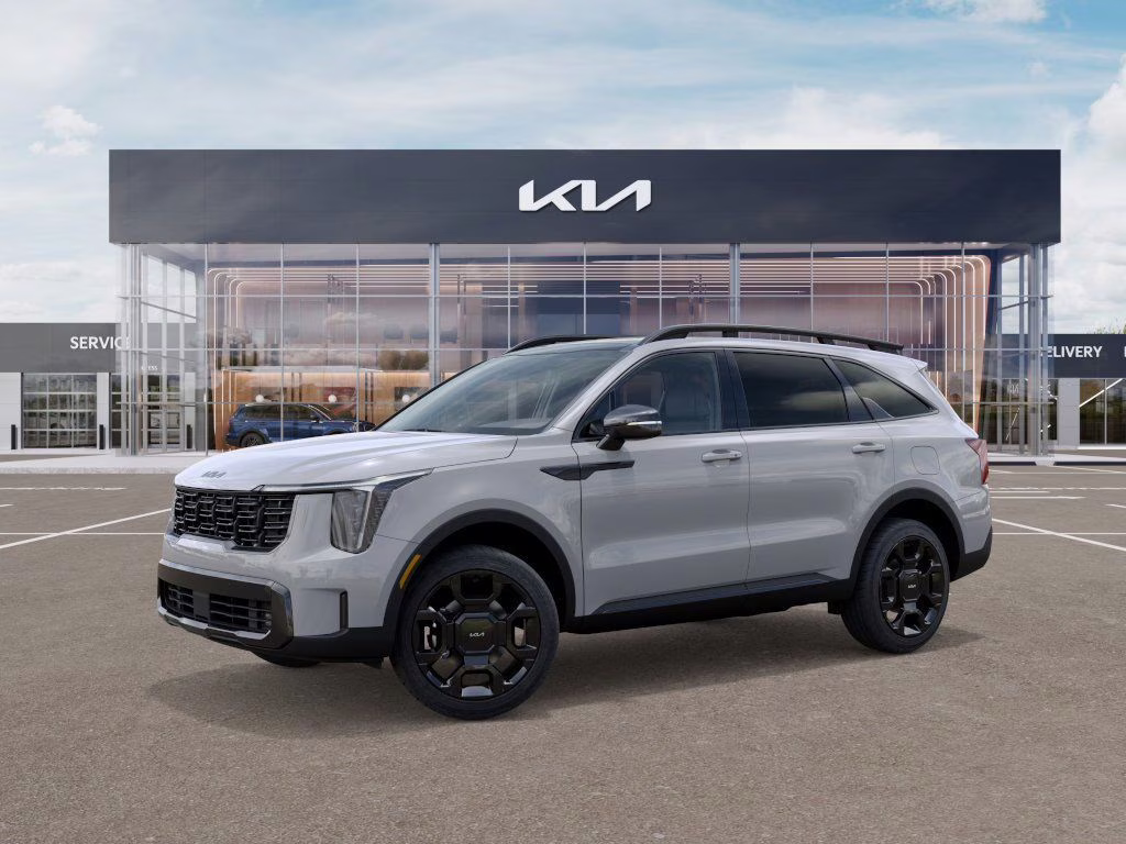 2026 Wolf Gray Kia Sorento X-Line EX AWD SUV