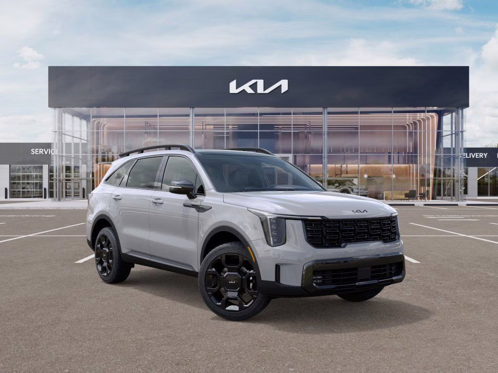 2026 Wolf Gray Kia Sorento X-Line EX AWD SUV