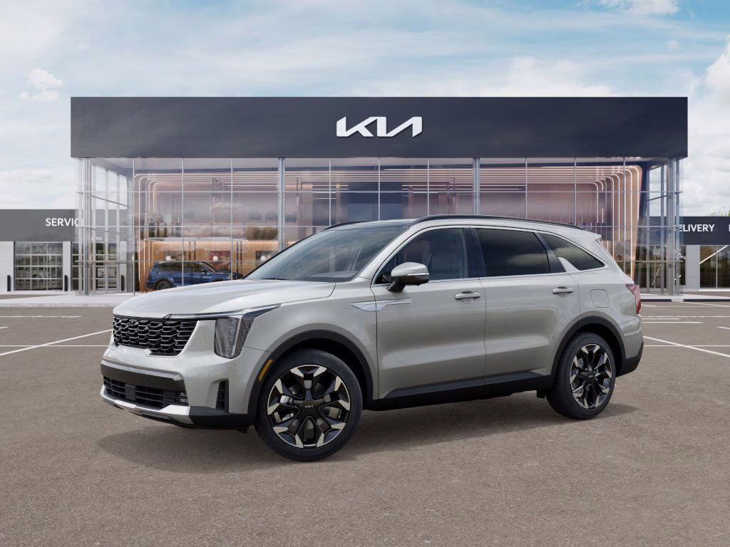 2026 Ivory Silver Kia Sorento SX FWD SUV