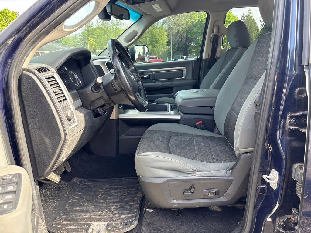 2014 True Blue Pearlcoat Ram 1500 Outdoorsman 4X4 Truck