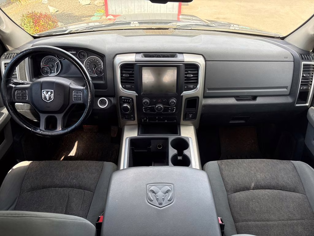 2014 True Blue Pearlcoat Ram 1500 Outdoorsman 4X4 Truck