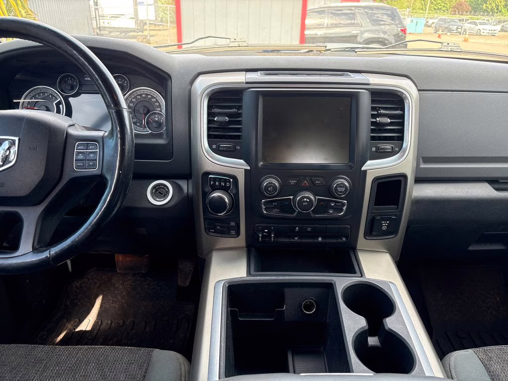 2014 True Blue Pearlcoat Ram 1500 Outdoorsman 4X4 Truck