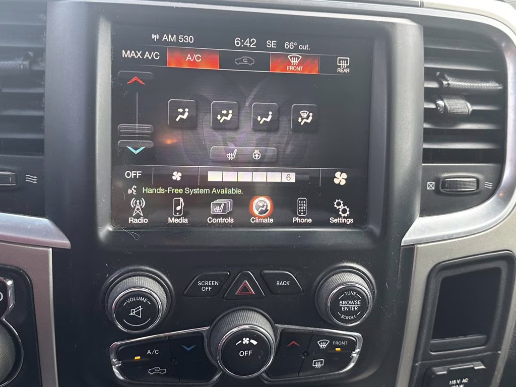 2014 True Blue Pearlcoat Ram 1500 Outdoorsman 4X4 Truck