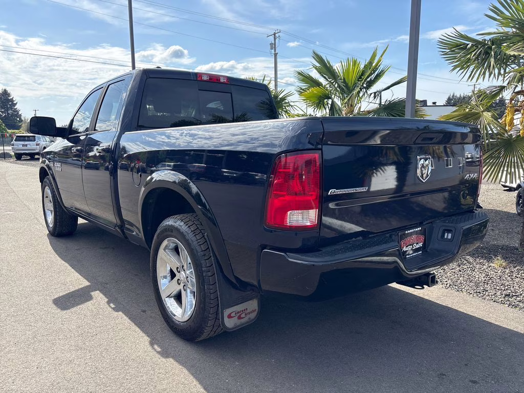 2014 True Blue Pearlcoat Ram 1500 Outdoorsman 4X4 Truck