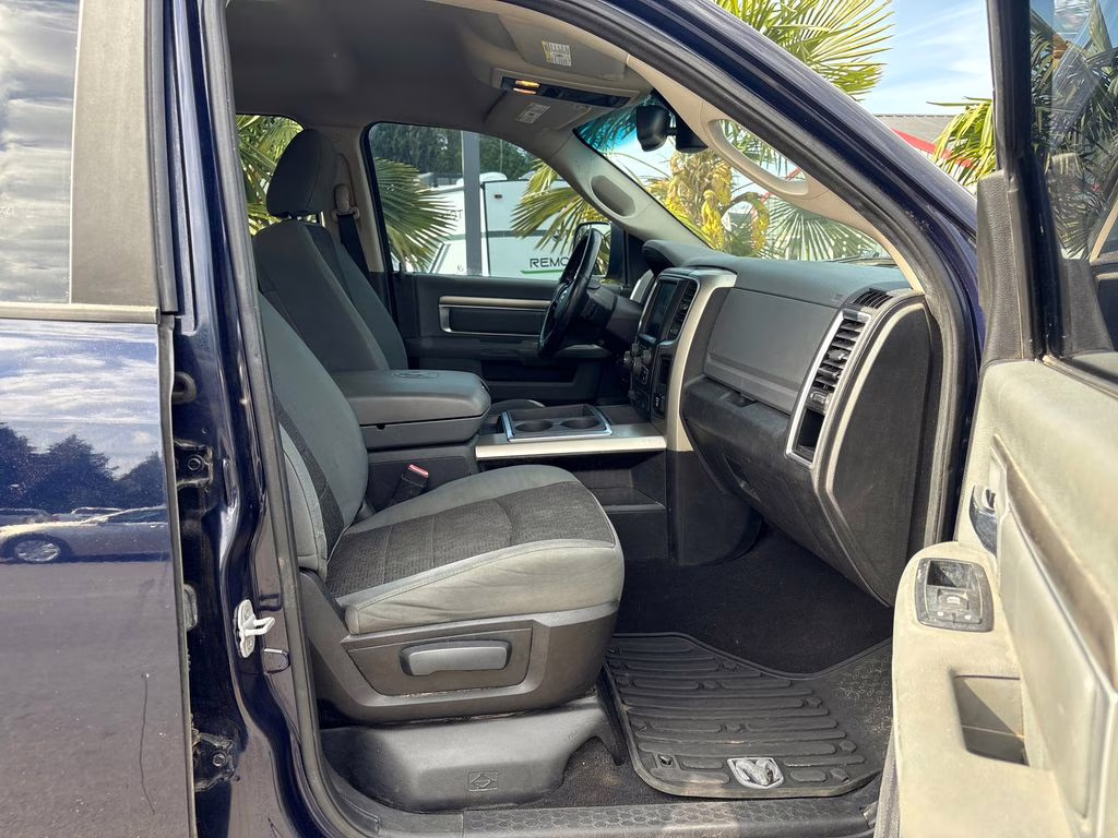2014 True Blue Pearlcoat Ram 1500 Outdoorsman 4X4 Truck