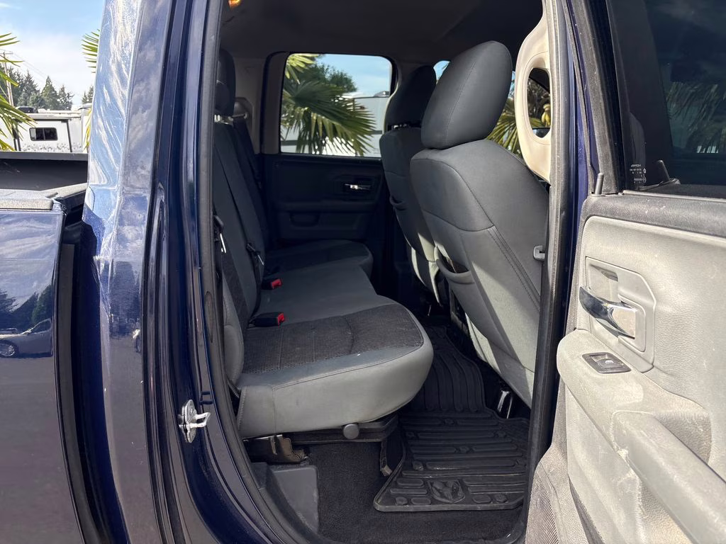2014 True Blue Pearlcoat Ram 1500 Outdoorsman 4X4 Truck