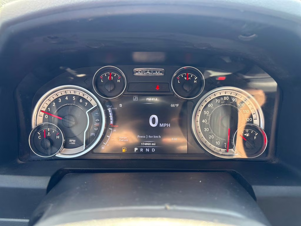 2014 True Blue Pearlcoat Ram 1500 Outdoorsman 4X4 Truck
