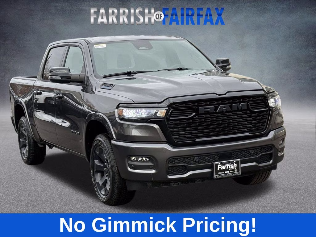 2026 Granite Crystal Metallic Clearcoat Ram 1500 Big Horn/Lone Star 4X4 Truck