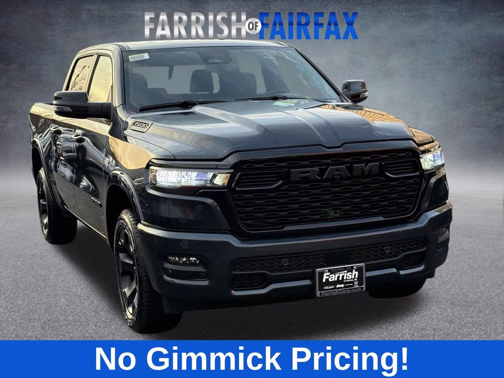2026 Forged Blue Metallic Ram 1500 Big Horn/Lone Star 4X4 Truck