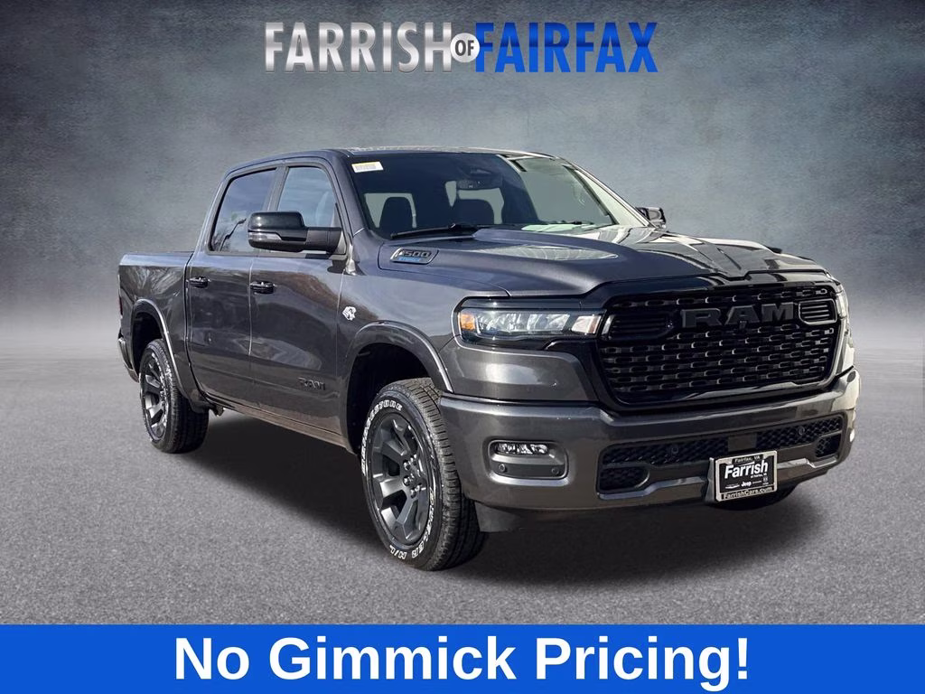 2026 Granite Crystal Metallic Clearcoat Ram 1500 Big Horn/Lone Star 4X4 Truck