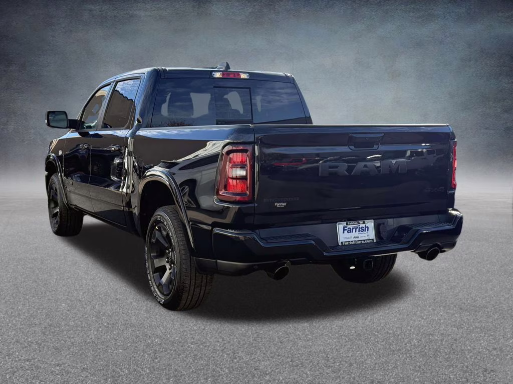 2026 Diamond Black Crystal Pearlcoat Ram 1500 Big Horn/Lone Star 4X4 Truck