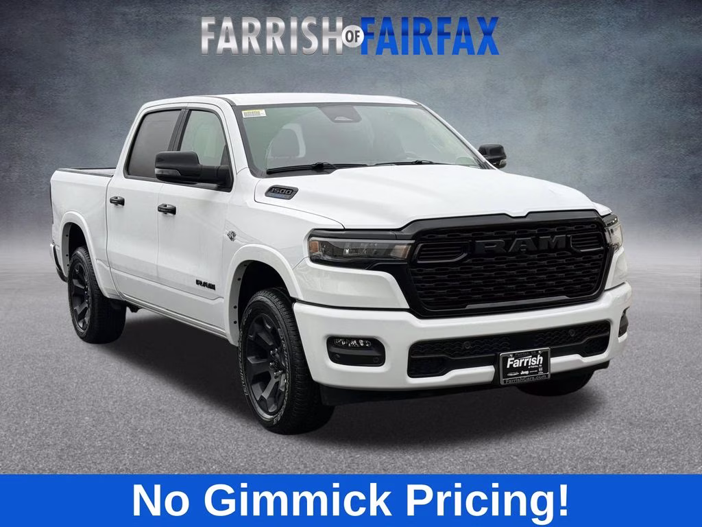 2026 Bright White Clearcoat Ram 1500 Big Horn/Lone Star 4X4 Truck