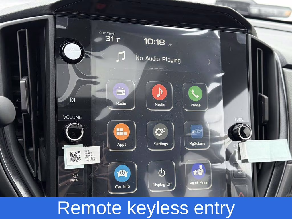 2026 Crystal Black Silica Subaru Crosstrek Premium AWD SUV