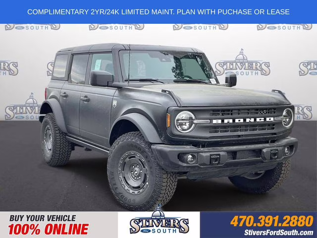 2025 Shadow Black Ford Bronco Big Bend 4X4 SUV