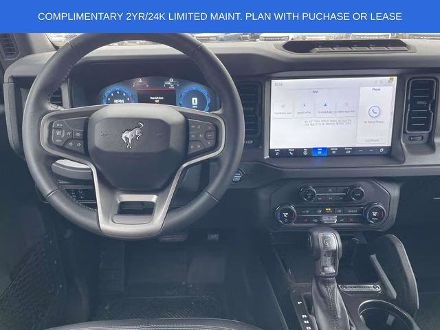 2025 Shadow Black Ford Bronco Big Bend 4X4 SUV