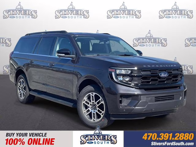 2026 Gray Metallic Ford Expedition Max Active RWD SUV