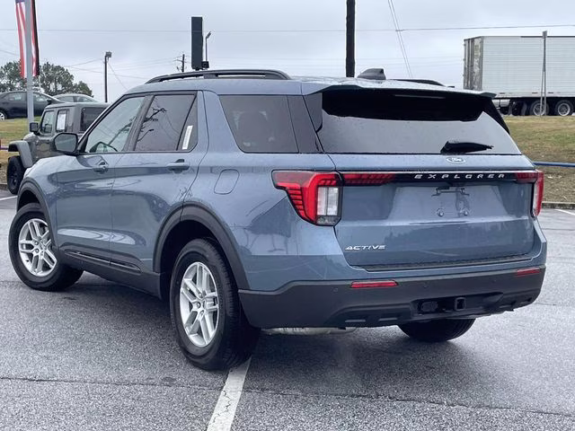 2026 Vapor Blue Ford Explorer Active RWD SUV