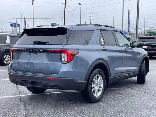 2026 Vapor Blue Ford Explorer Active 4X4 SUV