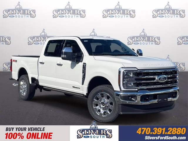 2026 White Metallic Ford Super Duty F-250 SRW King Ranch 4X4 Truck