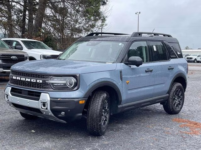 2025 Azure Gray Metallic Ford Bronco Sport Badlands 4X4 SUV
