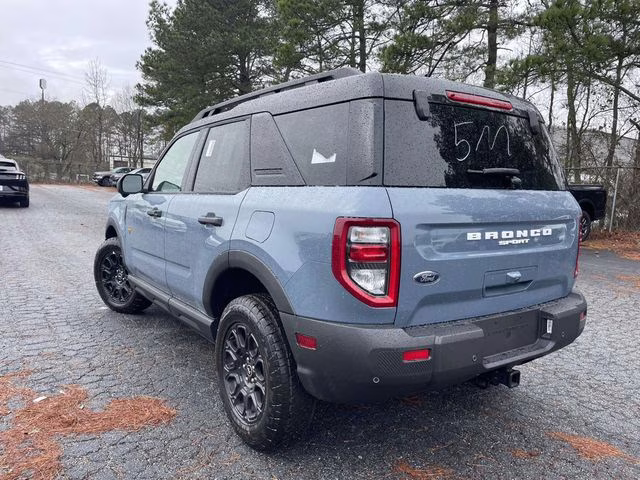 2025 Azure Gray Metallic Ford Bronco Sport Badlands 4X4 SUV