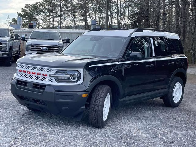 2025 Shadow Black Ford Bronco Sport Heritage 4X4 SUV