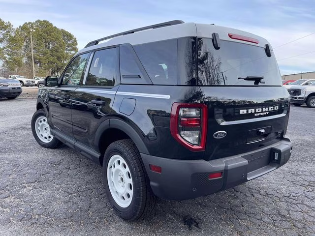 2025 Shadow Black Ford Bronco Sport Heritage 4X4 SUV