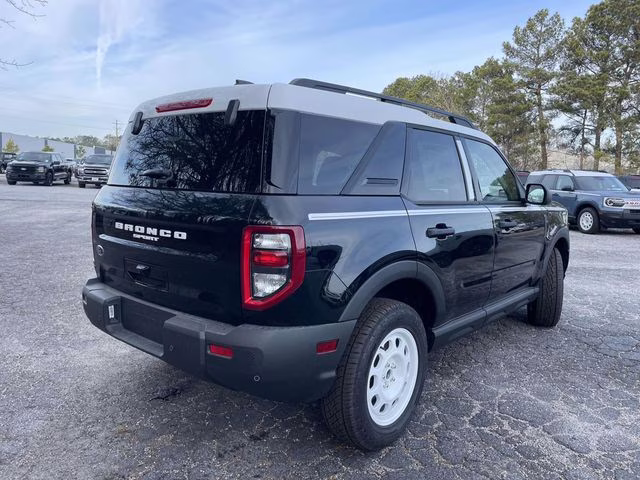 2025 Shadow Black Ford Bronco Sport Heritage 4X4 SUV